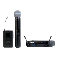 Shure PGXD Quick Start Manual