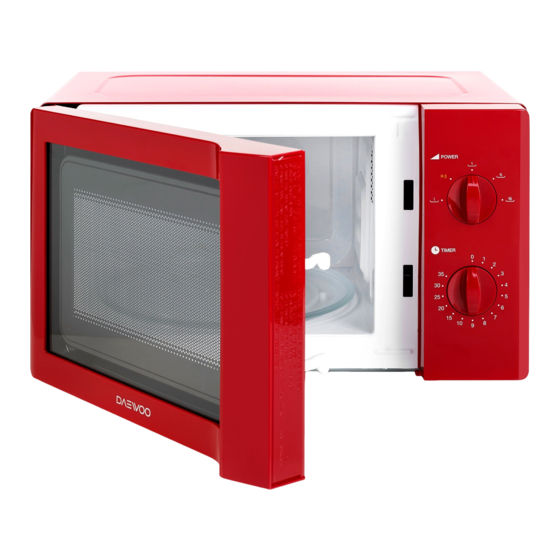 DAEWOO ELECTRONICS KOR-6L65R Operating Instructions & Cook Book