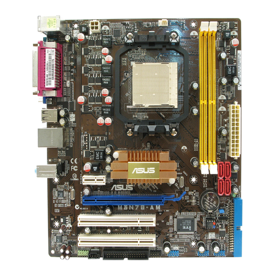 Asus M3N78-AM Quick Start Manual