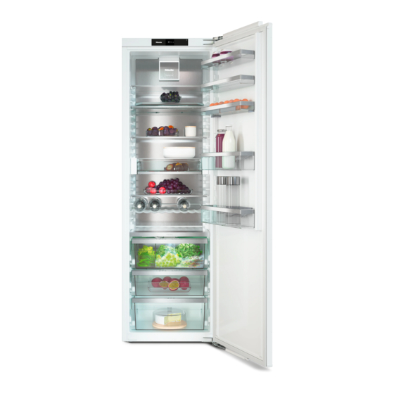 Miele PerfectCool KS 7793 D Manual