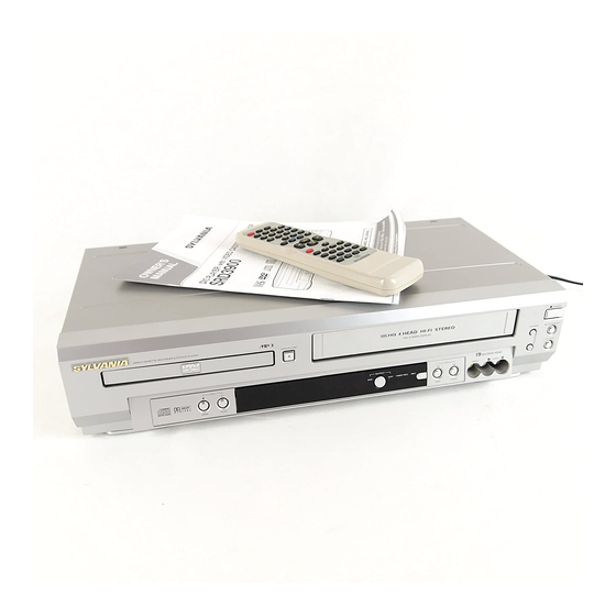 Sylvania SRD3900 Owner's Manual
