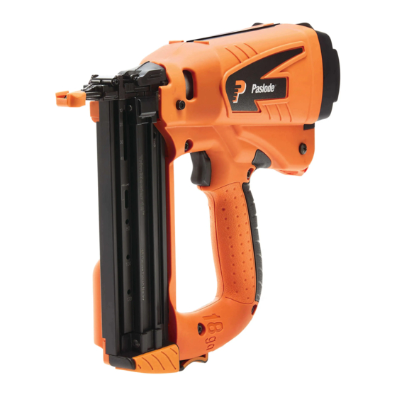 Paslode IM200F 18 Operating Manual