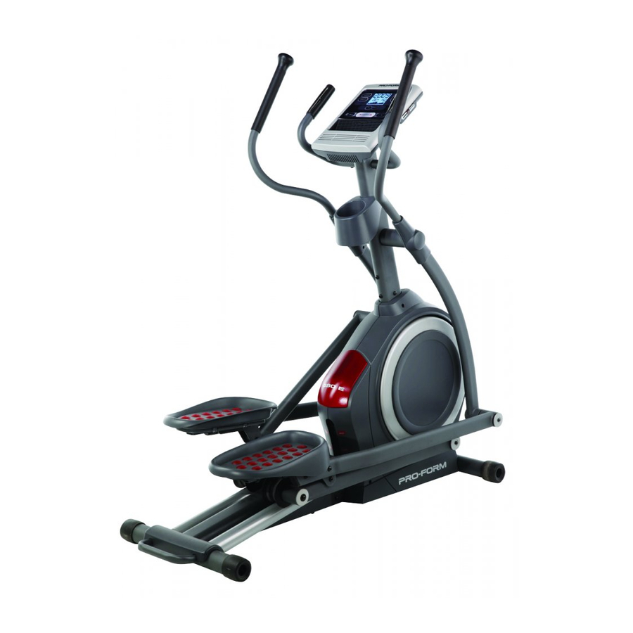 Pro-Form 505 Zle Elliptical Manual