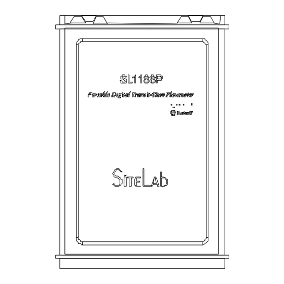SiteLab SL1188P Manuals