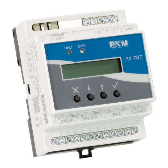 PXM PX787 User Manual