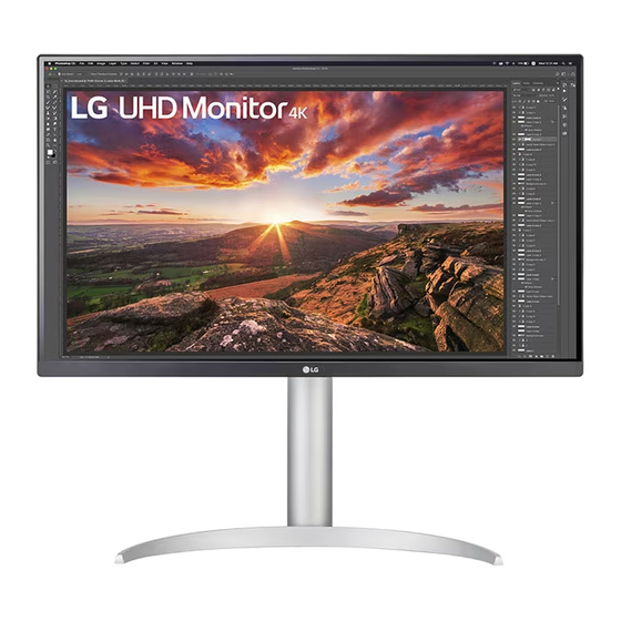 LG 27UP850-W.AAU Owner's Manual