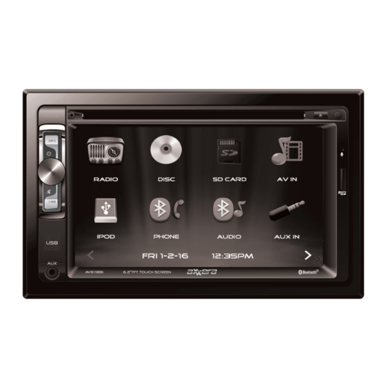 Axxera AV6118Bi Installation & Owner's Manual
