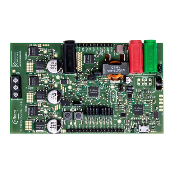 Infineon TLE9879 Eval Kit Manuals