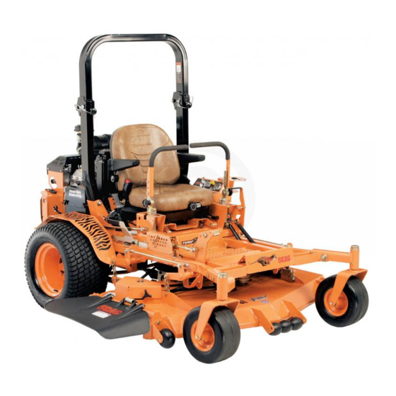 Scag Power Equipment Turf Tiger STT52V-27CH Operator's Manual