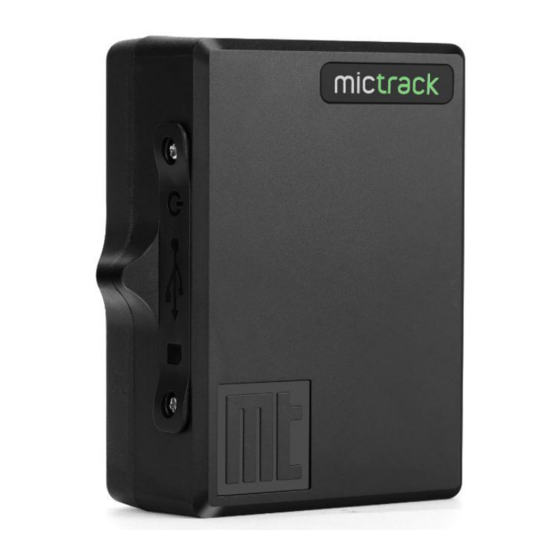 Mictrack MT700 User Manual