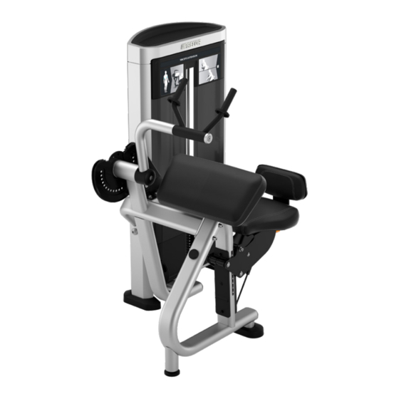 Precor Resolute Strength Selectorized RSL 208 Getting Started Manual