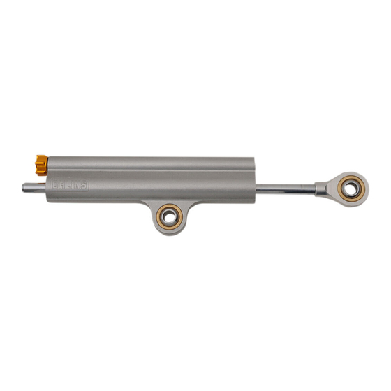 Ohlins SD 021 Mounting Instructions