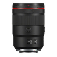 Canon RF 135mm F1.8 L IS USM Instructions Manual