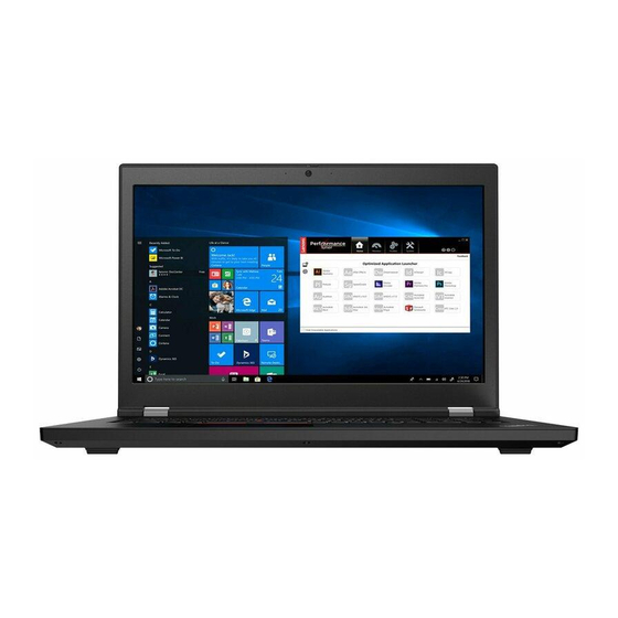 Lenovo ThinkPad P17 Gen 1 Hardware Maintenance Manual