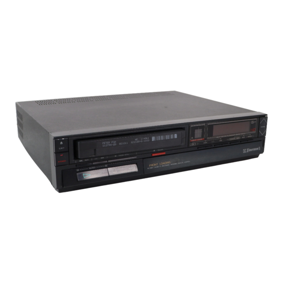 Emerson VCR872 Service Manual