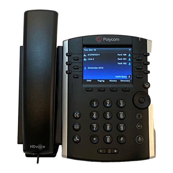 Poly VVX 311 Manual