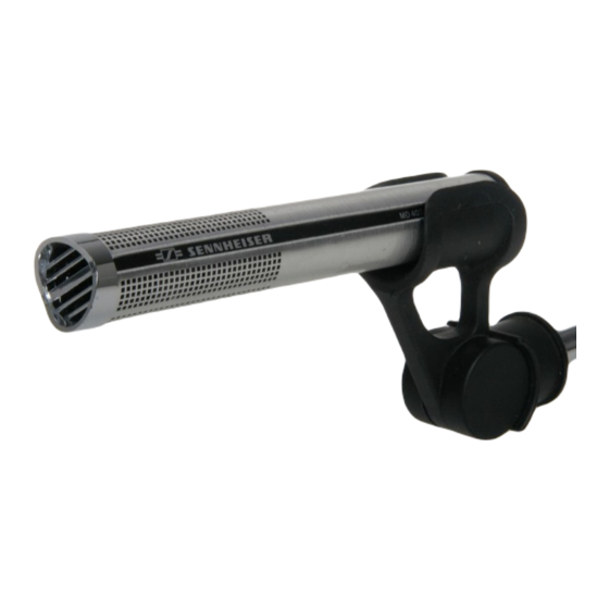 Sennheiser MD 402-U Manual