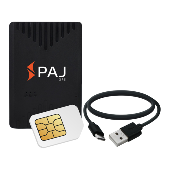 PAJ GPS COMPACT Finder 4G Manual