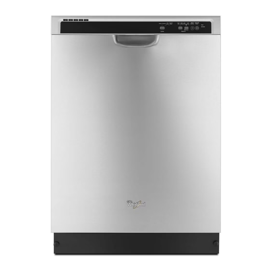 Whirlpool WDF520PADM9 Manual