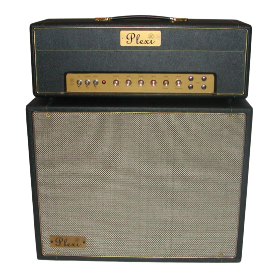 Cornell Plexi 45 Owner's Manual