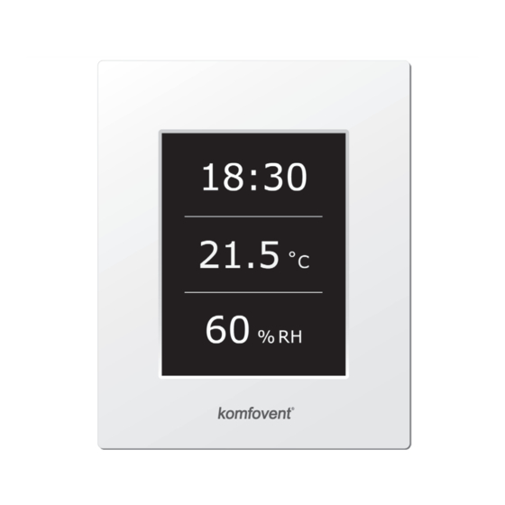Komfovent C5.1 Manuals