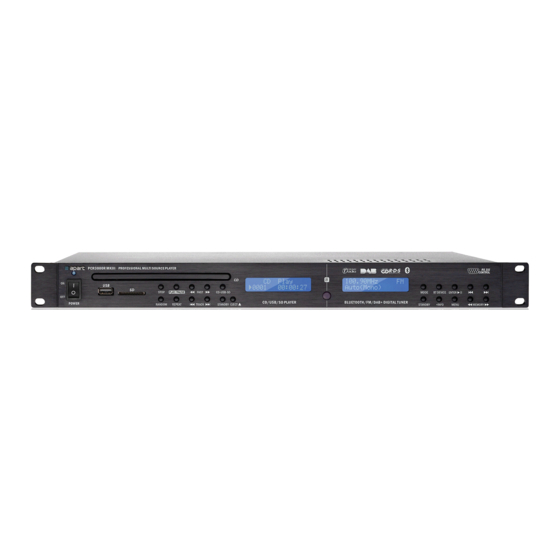 APART PCR3000R Manual