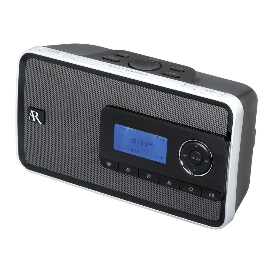 Acoustic Research ARIR150 User Manual