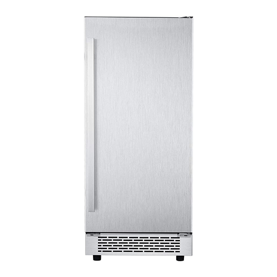 Hanover Luxury Series Ice Maker Manuals