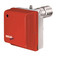 Riello Burners Gulliver BLU 3739150 Installation, Use And Maintenance Instructions