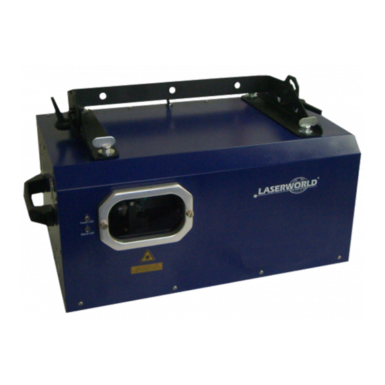 Laserworld SwissLas Purelight PL-8000G compact Manuals