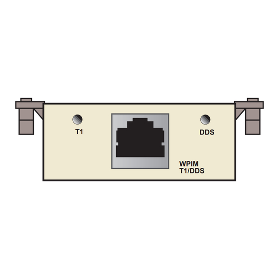 Cabletron Systems WPIM T1 User Manual