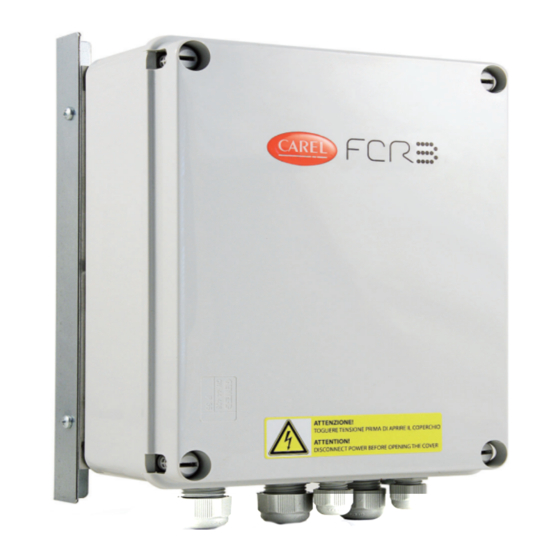 Carel FCR3 User Manual