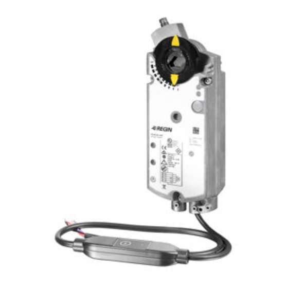 Regin RDAS35-24C Mounting Instructions