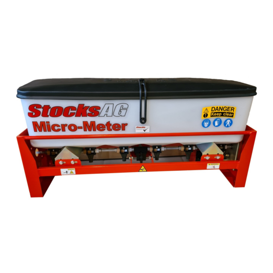 Stocks AG Micro Meter Vari Speed Original Operating Manual And Parts List