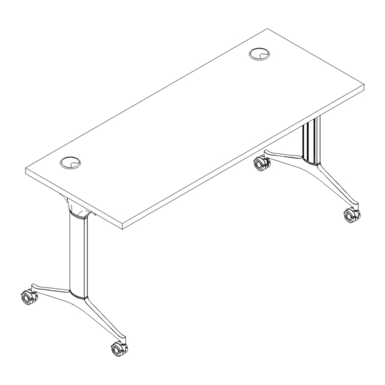Juniper Flip-and-Fold OP Folding Table Manuals