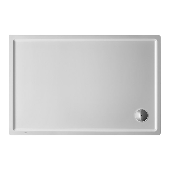 DURAVIT Starck Slimline 720121 Mounting Instructions