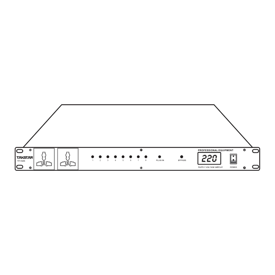 Takstar TP-102N User Manual