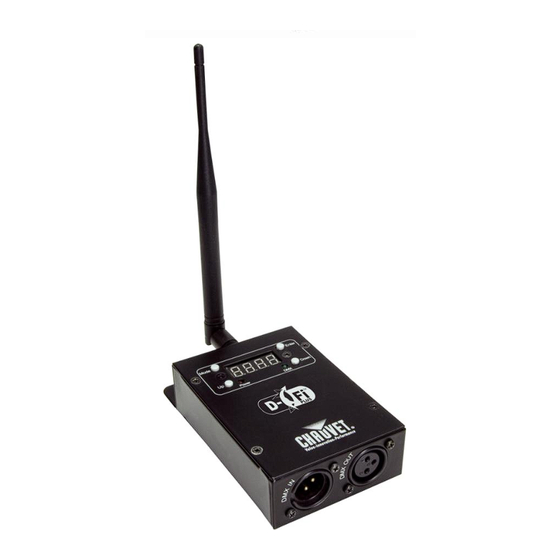 Chauvet D-Fi Plus User Manual