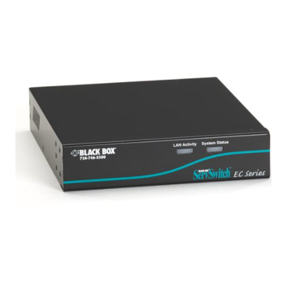 Black Box KV9304A User Manual