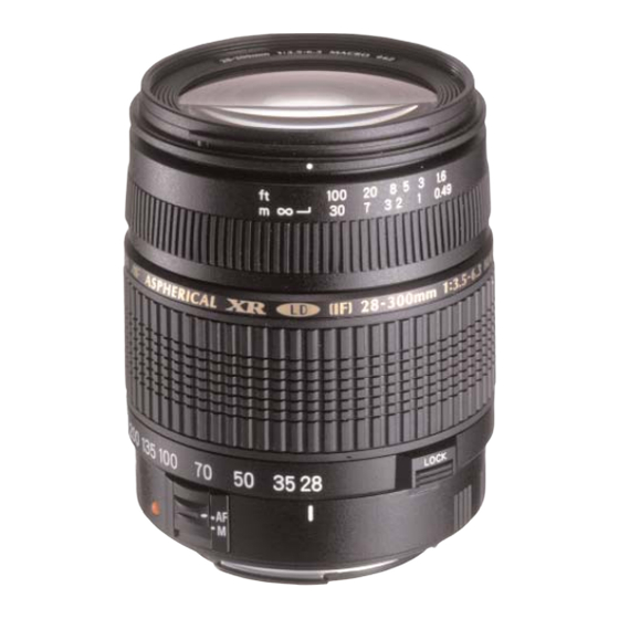 Tamron A06 Specification