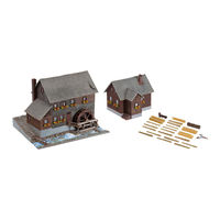 Faller SAWMILL WITH DWELLING HOUSE Manual