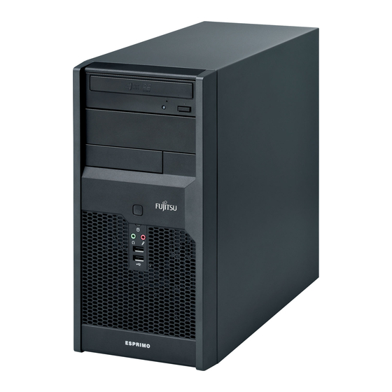 Fujitsu ESPRIMO P3521 Operating Manual