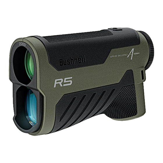 Bushnell R Series Owner's Manual