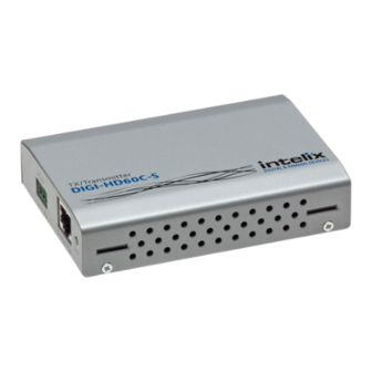 Intelix DIGI-HD60 Installation Manual