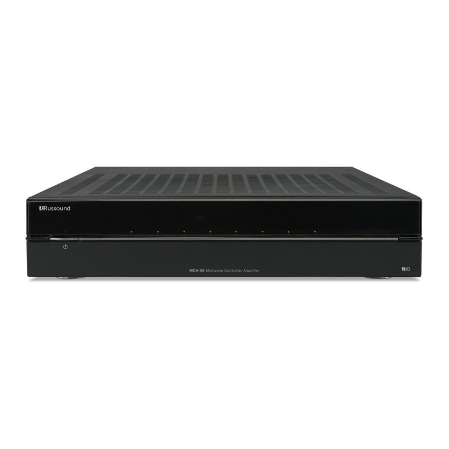 Russound MCA-88 Installation Manual