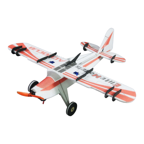 Elite Models 8mm EPP Acrocub Airplane Manuals