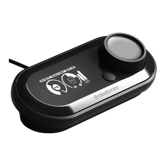 SteelSeries GameDAC Product Information Manual