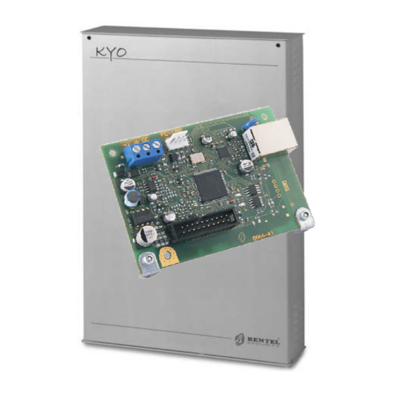 Bentel Security K-NET Installation Manual