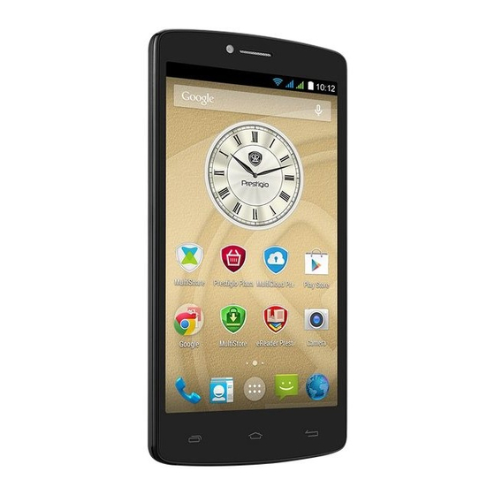 Prestigio MultiPhone 5550 DUO Quick Start Manual