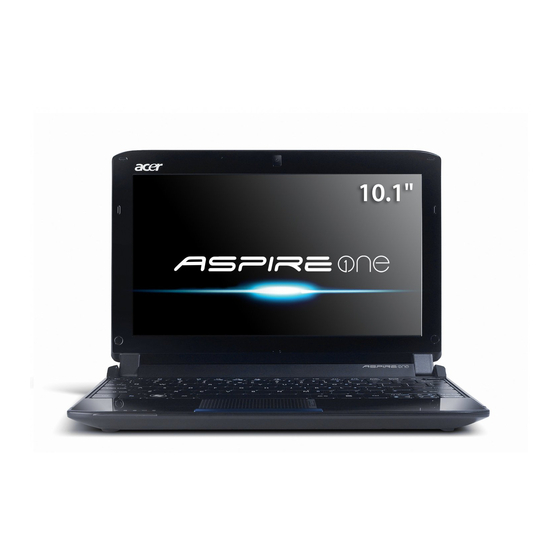 Acer Aspire One AO532h Netbook Laptop Manuals